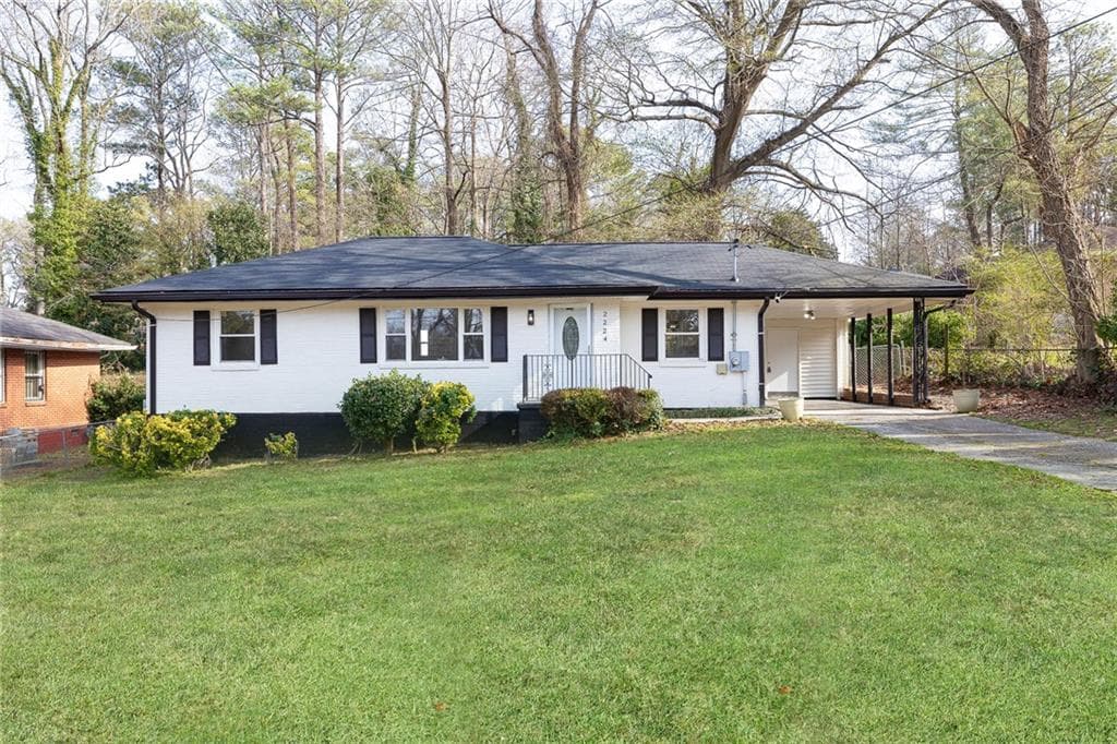 3 bedroom, 2 bathroom, 1,092 sq ft single family residence sold at 2224 Rosewood Road, Decatur, GA 30032