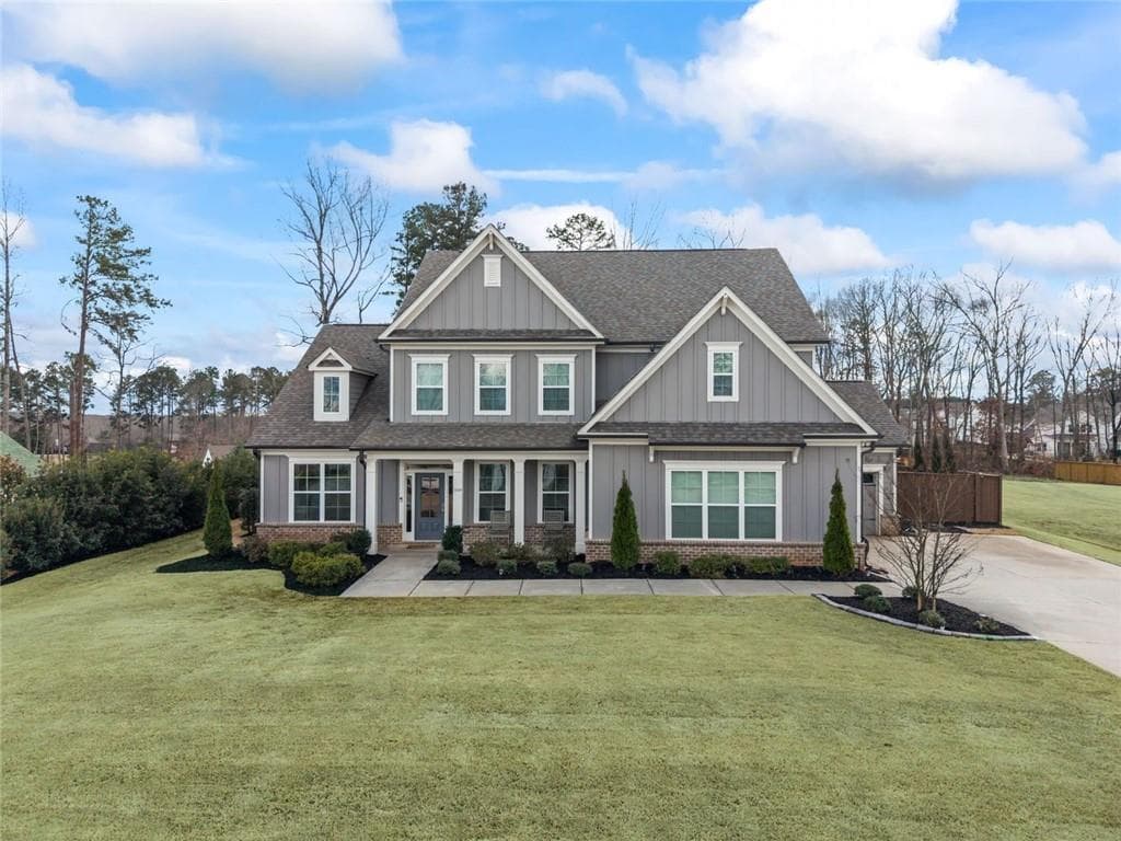 5 bedroom, 5 bathroom, 3,941 sq ft single family residence sold at 1026 Montrose Way, Hoschton, GA 30548