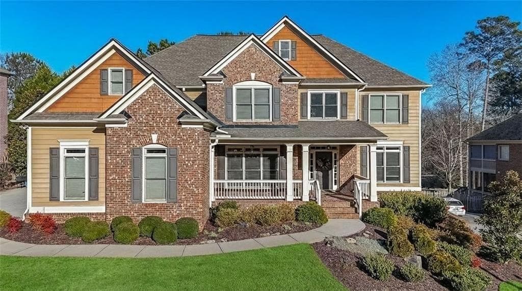 5 bedroom, 5 bathroom, 4,758 sq ft single family residence sold at 1582 Petal Point, Kennesaw, GA 30152