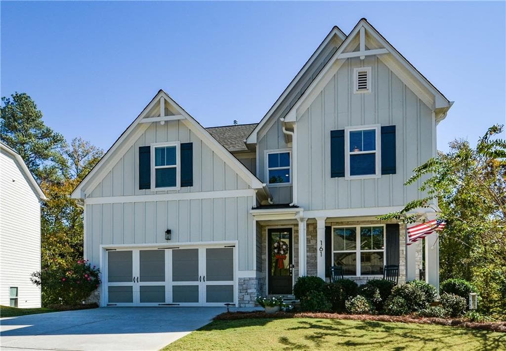 4 bedroom, 3 bathroom, 4,208 sq ft single family residence sold at 161 Baywood Lane, Villa Rica, GA 30180