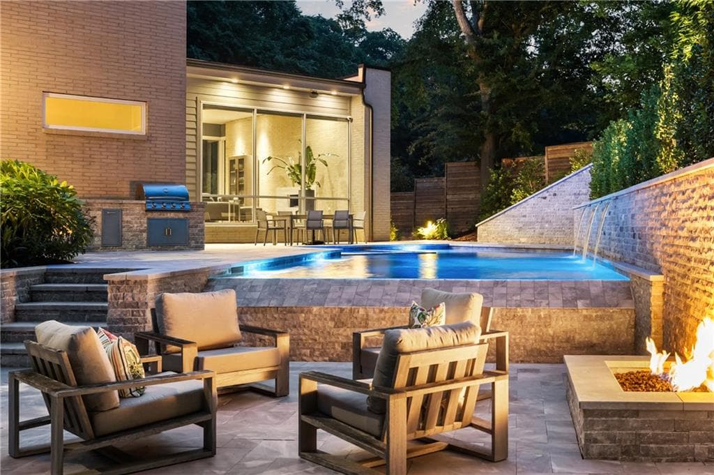 4 bedroom, 5 bathroom, 4,850 sq ft single family residence sold at 1242 Wild Creek Trail, Atlanta, GA 30324