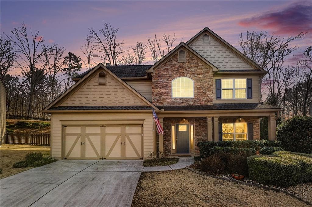 3 bedroom, 3 bathroom, 2,248 sq ft single family residence sold at 6645 Grove Meadows Ln, Cumming, GA 30028