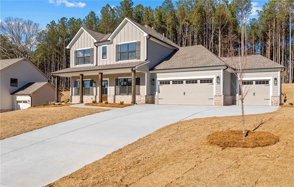 4 bedroom, 3 bathroom, 2,451 sq ft single family residence sold at 1157 Cherry Bark Court, Loganville, GA 30052