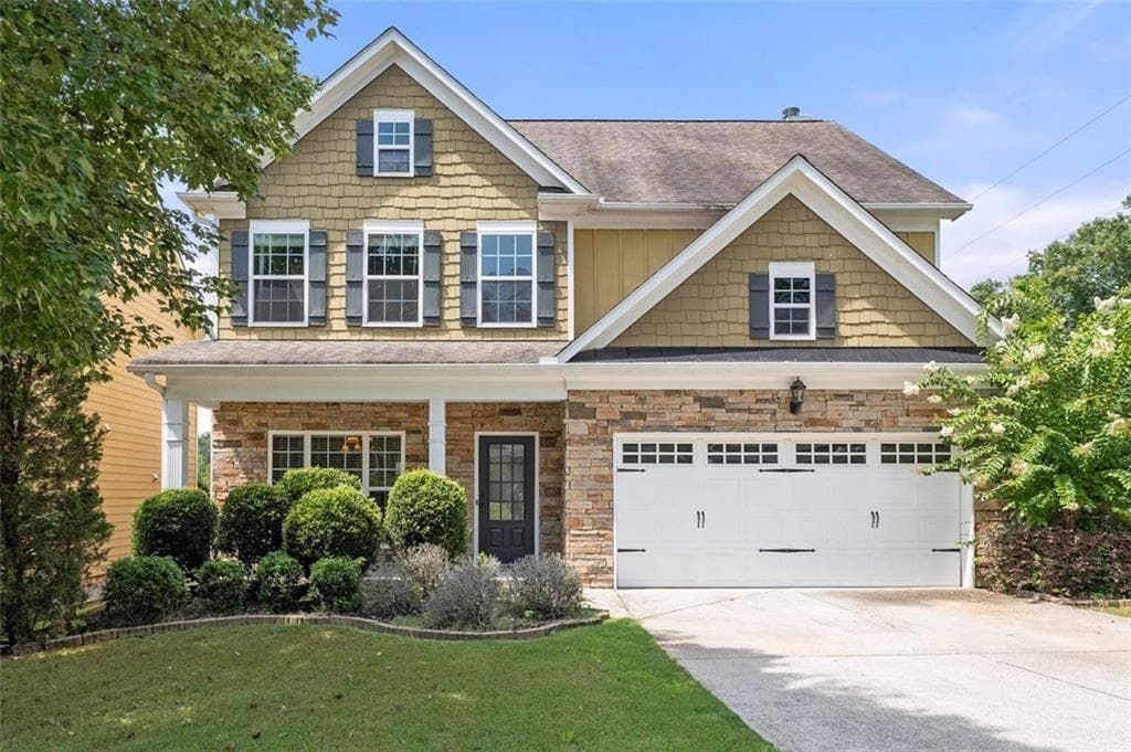 4 bedroom, 3 bathroom, 2,196 sq ft single family residence sold at 6222 Sapphire Court, Sugar Hill, GA 30518