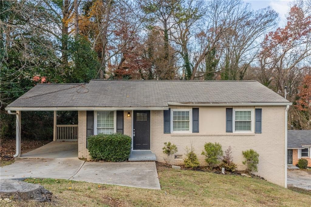 3 bedroom, 1 bathroom, 875 sq ft single family residence sold at 3597 Fairlane Drive, Atlanta, GA 30331