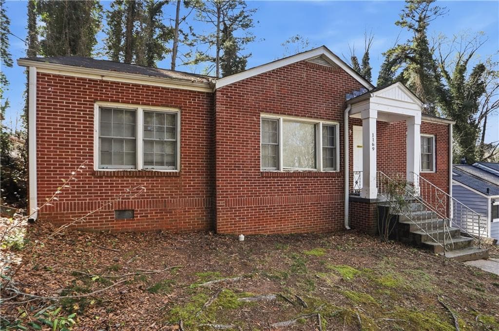 3 bedroom, 2 bathroom, 1,316 sq ft single family residence sold at 1169 Eastridge Road, Atlanta, GA 30311