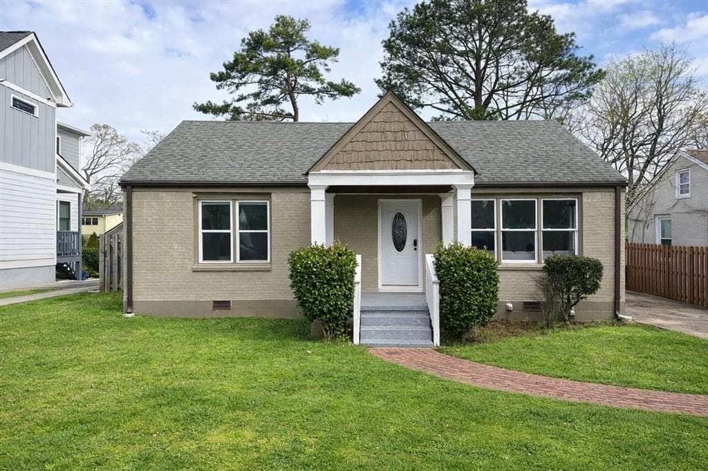 3 bedroom, 2 bathroom, 1,316 sq ft single family residence sold at 1680 Newton Avenue, Atlanta, GA 30316