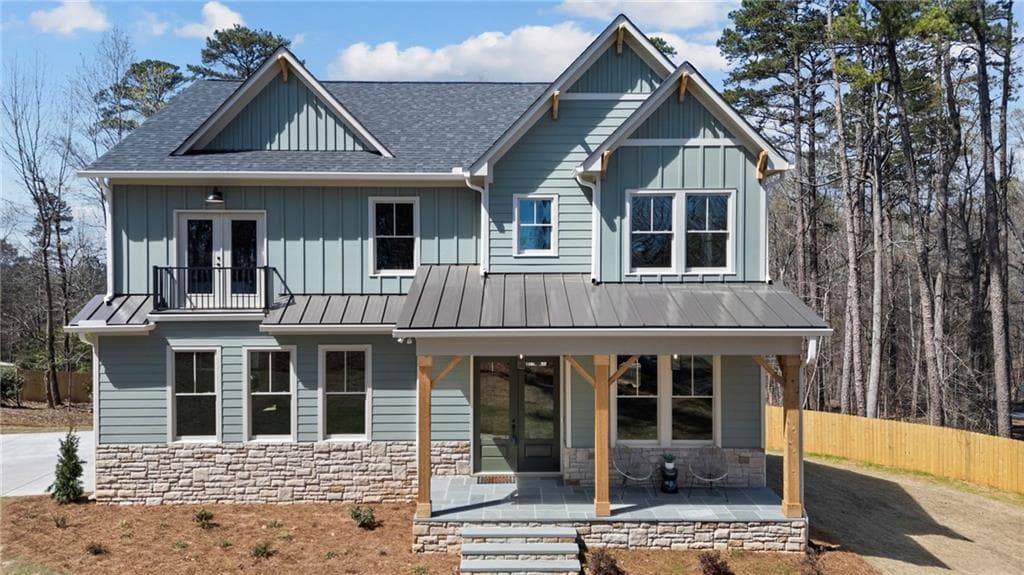 5 bedroom, 4 bathroom, 3,377 sq ft single family residence sold at 5695 Young Deer Drive, Cumming, GA 30041