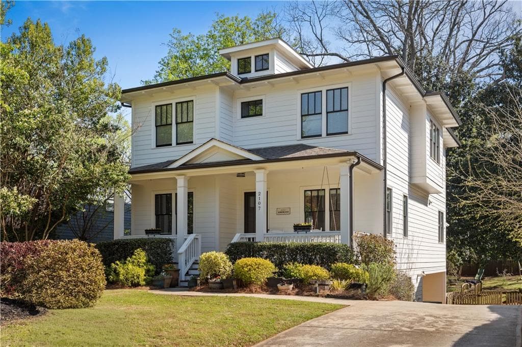 6 bedroom, 5 bathroom, 3,115 sq ft single family residence sold at 2107 Oakview Road, Atlanta, GA 30317