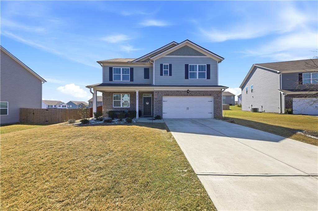 5 bedroom, 3 bathroom, 2,556 sq ft single family residence for sale at 5816 Gabbro Court, Lithia Springs, GA 30122