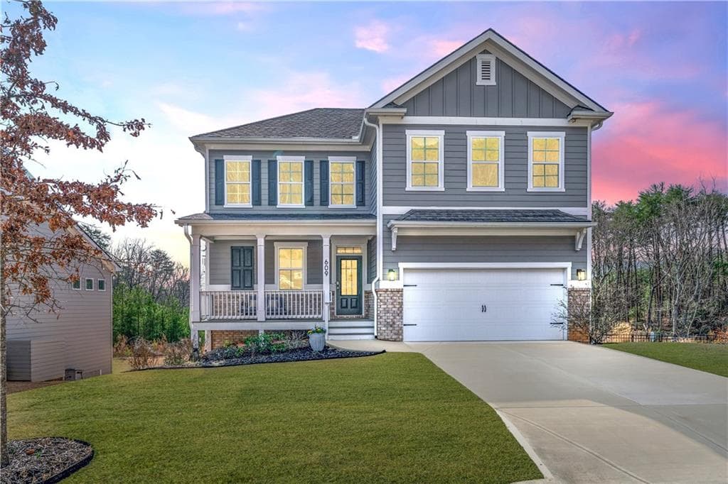 5 bedroom, 4 bathroom, 3,666 sq ft single family residence under contract at 609 Spring Water, Waleska, GA 30183