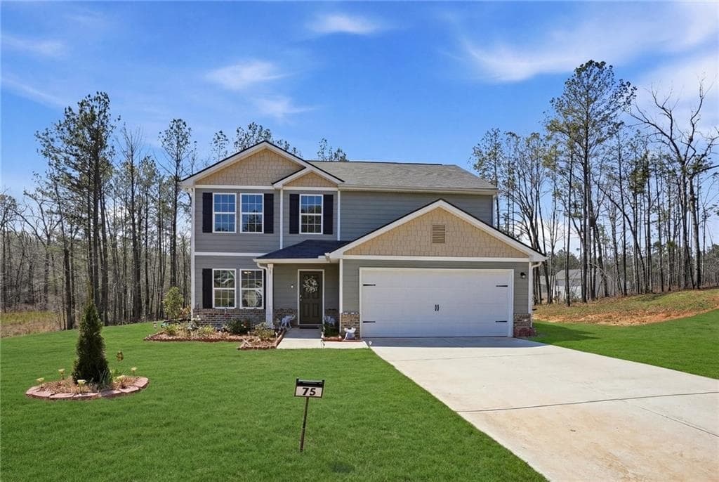 5 bedroom, 3 bathroom, 2,232 sq ft single family residence sold at 75 Great Ravine Trail, Covington, GA 30016