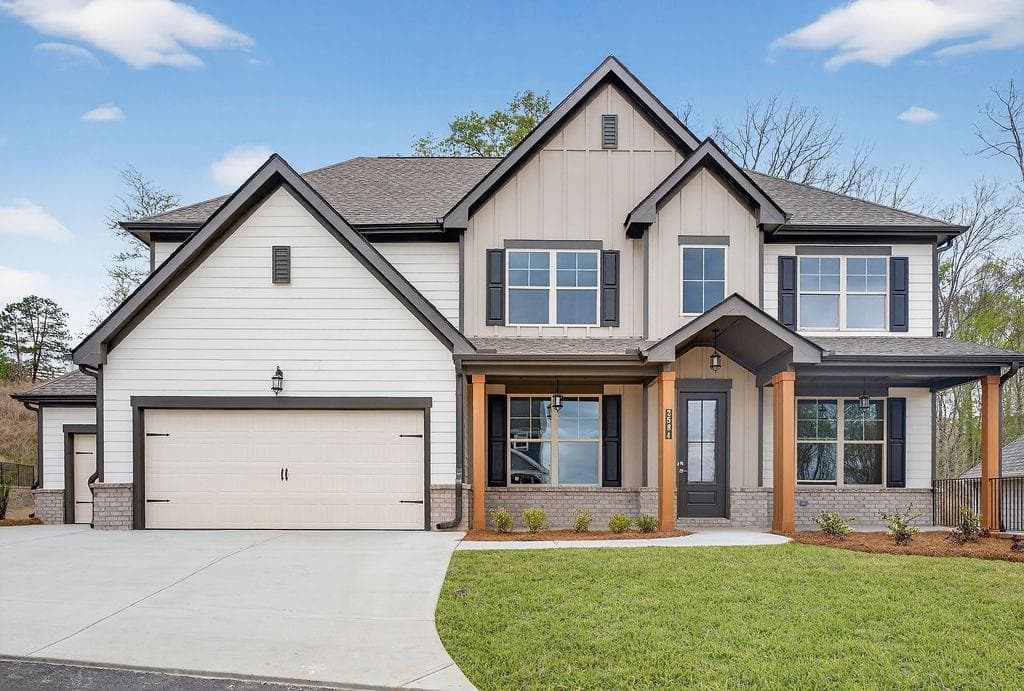 5 bedroom, 4 bathroom, 2,977 sq ft single family residence under contract at 2584 Parkside Way Lot 17, Gainesville, GA 30507
