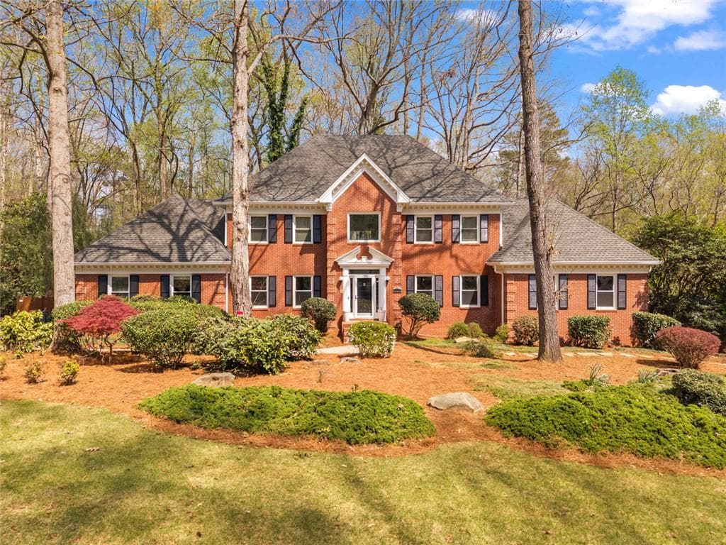 5 bedroom, 5 bathroom, 5,035 sq ft single family residence sold at 7105 Cherry Bluff Drive, Atlanta, GA 30350