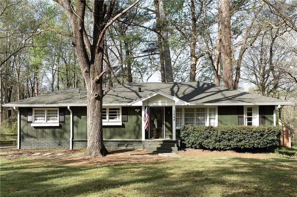 3 bedroom, 1 bathroom, 1,296 sq ft single family residence sold at 3484 River Drive, Lawrenceville, GA 30044