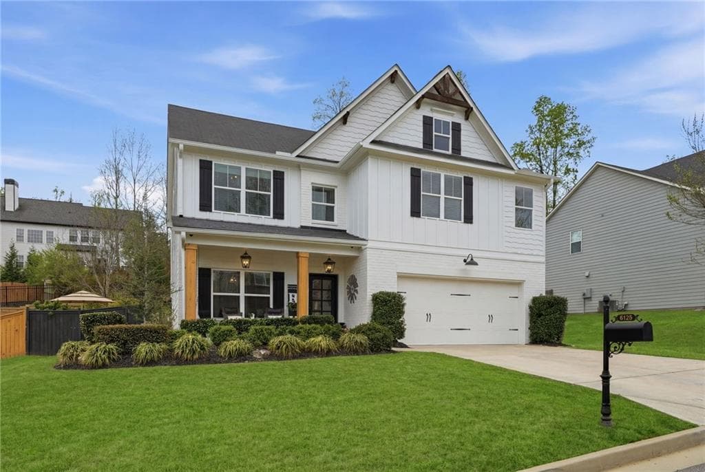 4 bedroom, 3 bathroom, 2,436 sq ft single family residence sold at 6125 Banyan Trail, Cumming, GA 30028
