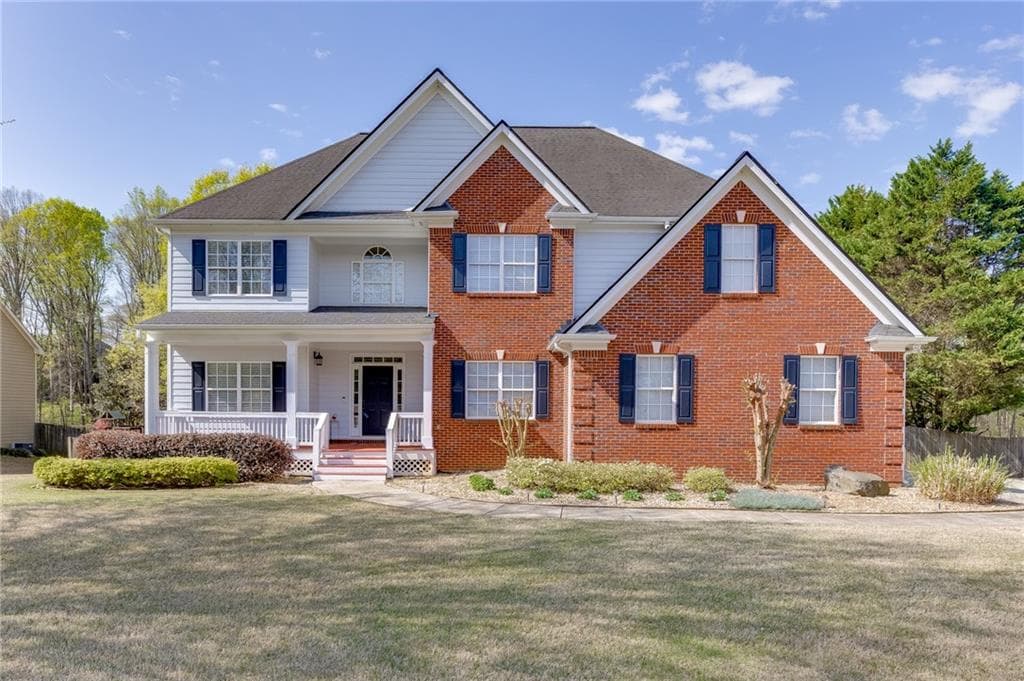 6 bedroom, 5 bathroom, 4,714 sq ft single family residence sold at 203 Whitaker Way, Hoschton, GA 30548