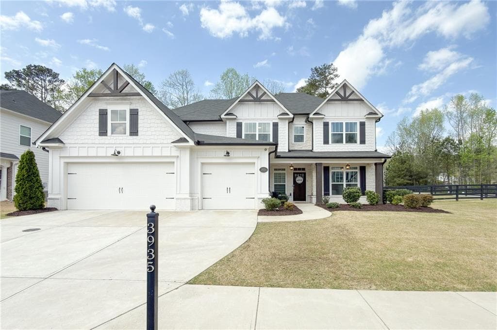 5 bedroom, 5 bathroom, 3,653 sq ft single family residence sold at 3935 Talavera Drive, Cumming, GA 30028