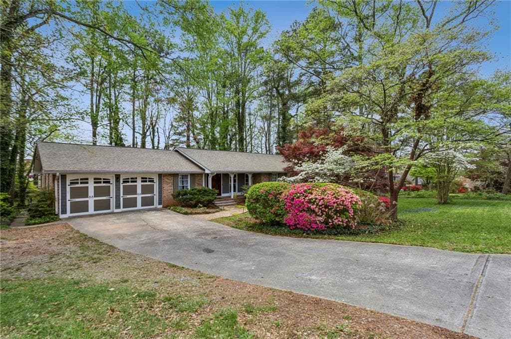 5 bedroom, 4 bathroom, 2,929 sq ft single family residence sold at 2510 Monterey Drive, Marietta, GA 30068
