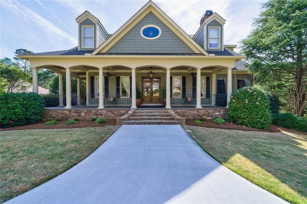 6 bedroom, 6 bathroom, 5,770 sq ft single family residence sold at 115 Peninsula Drive, Peachtree City, GA 30269