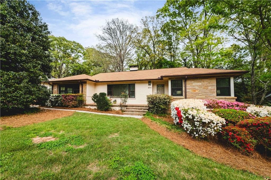 3 bedroom, 2 bathroom, 1,818 sq ft single family residence sold at 855 Artwood Road, Atlanta, GA 30307