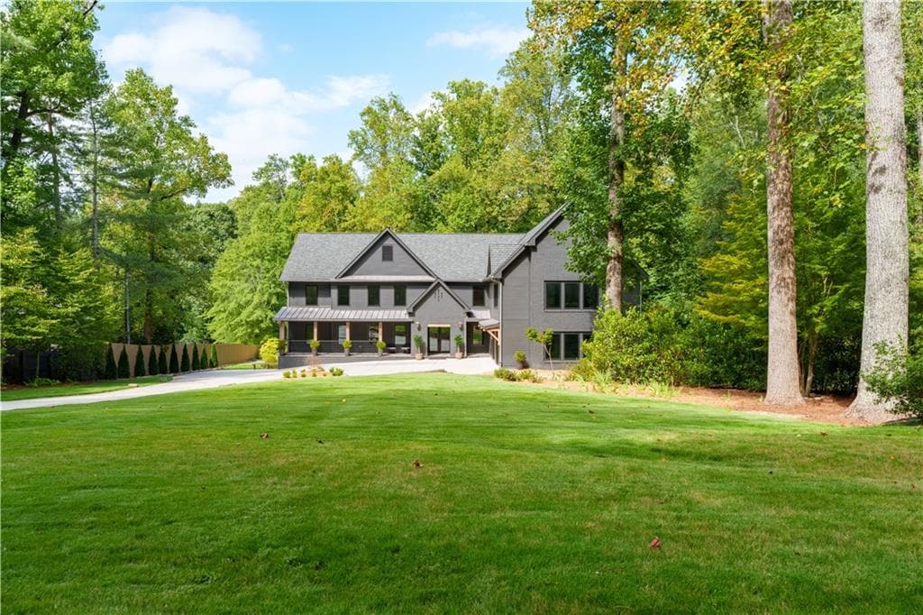 5 bedroom, 6 bathroom, 7,846 sq ft single family residence sold at 5666 Long Island Drive, Atlanta, GA 30327