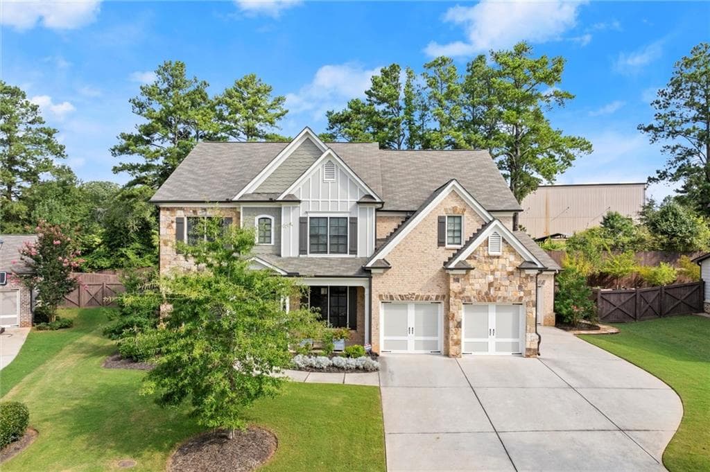 5 bedroom, 4 bathroom, 3,892 sq ft single family residence sold at 740 Lanshire Drive, Alpharetta, GA 30004