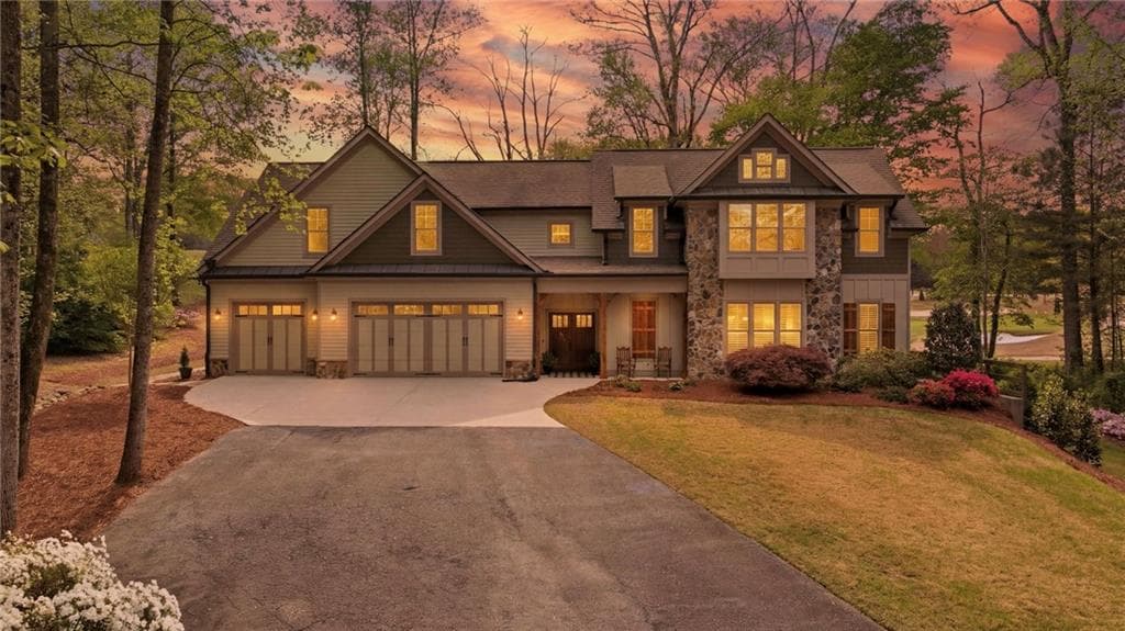 4 bedroom, 4 bathroom, 3,354 sq ft single family residence under contract at 4606 Windsor Drive, Flowery Branch, GA 30542