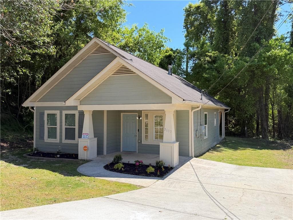 3 bedroom, 2 bathroom, 1,149 sq ft single family residence sold at 3690 Adamsville Drive, Atlanta, GA 30331