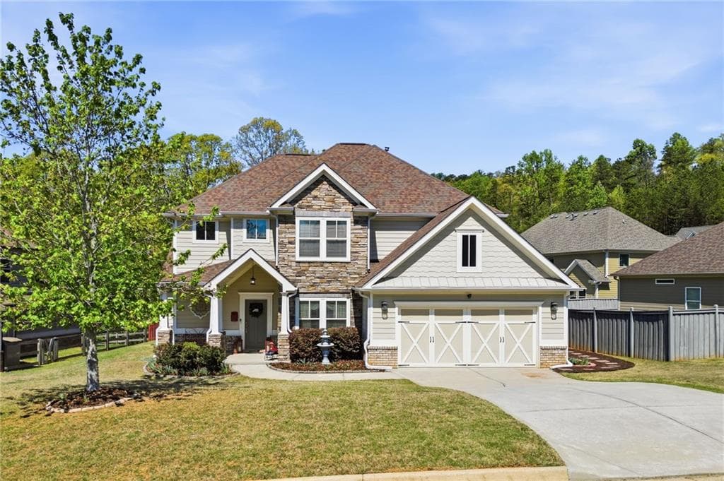 4 bedroom, 3 bathroom, 2,777 sq ft single family residence sold at 42 White Spruce Court, Dallas, GA 30157