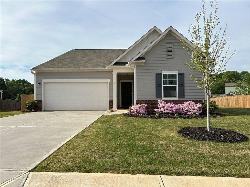 3 bedroom, 2 bathroom, 1,797 sq ft single family residence sold at 154 River Branch Way, Hoschton, GA 30548