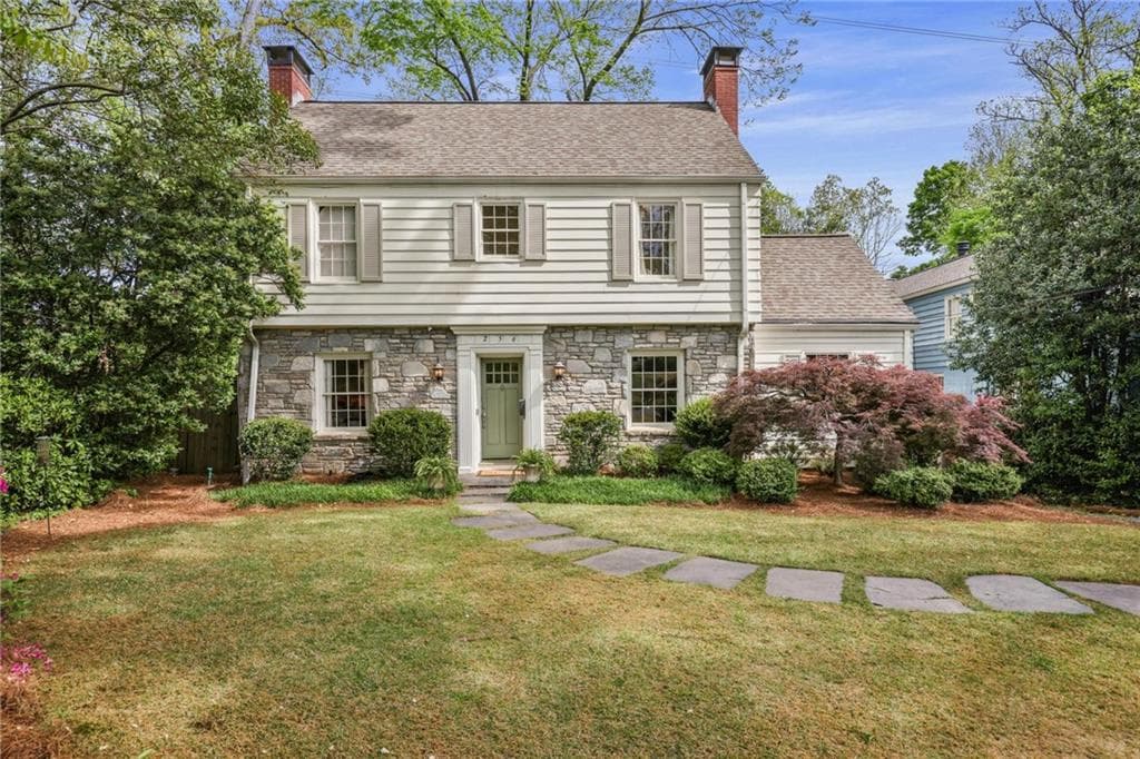 3 bedroom, 4 bathroom, 3,168 sq ft single family residence sold at 256 Brighton Road, Atlanta, GA 30309