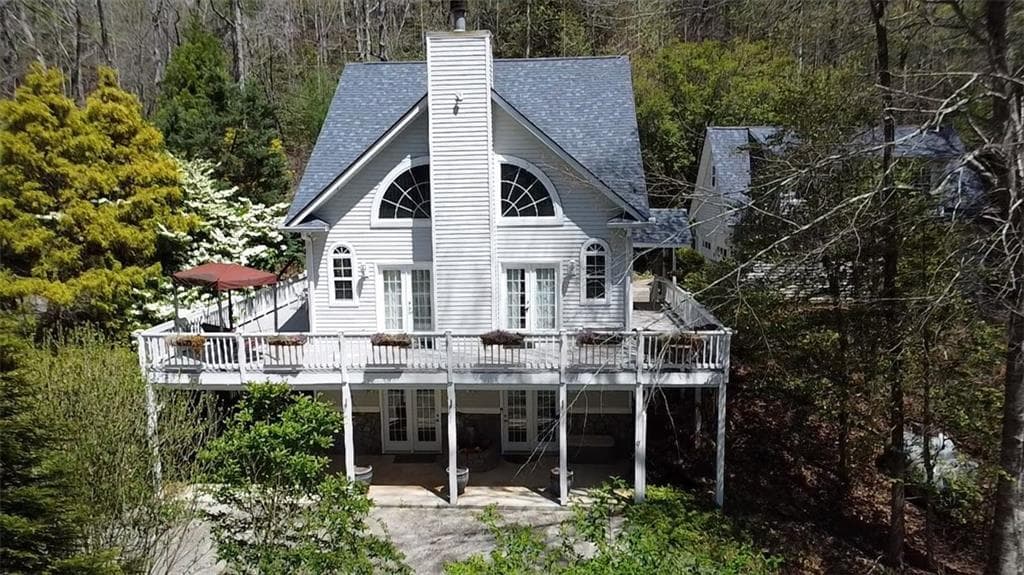 3 bedroom, 3 bathroom, 2,508 sq ft single family residence sold at 9 Blackbear Mountain Trail, Suches, GA 30572