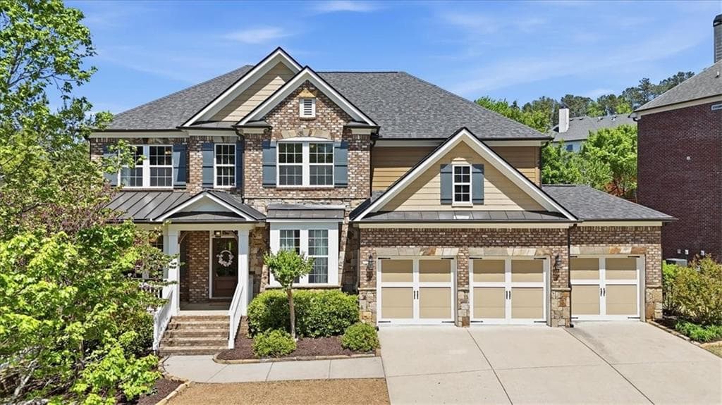 6 bedroom, 4 bathroom, 5,244 sq ft single family residence sold at 2810 Apremont Drive, Cumming, GA 30041