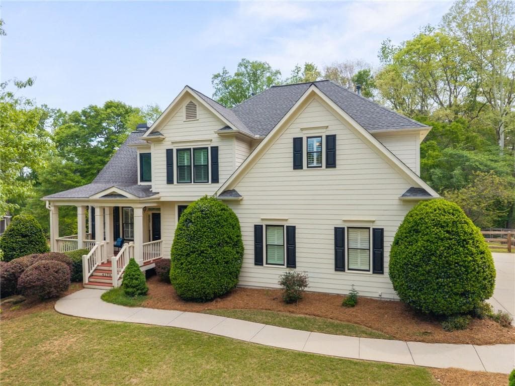 4 bedroom, 4 bathroom, 3,786 sq ft single family residence sold at 4170 Morning Mist Lane, Cumming, GA 30028