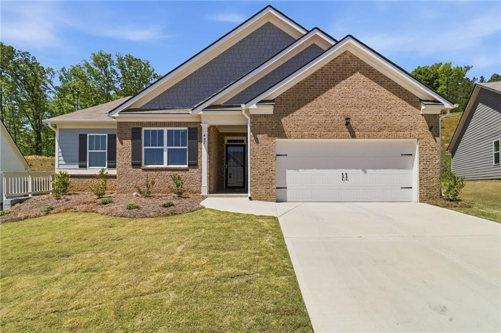 3 bedroom, 2 bathroom, 1,922 sq ft single family residence sold at 487 Majestic Oak Circle, Dallas, GA 30132