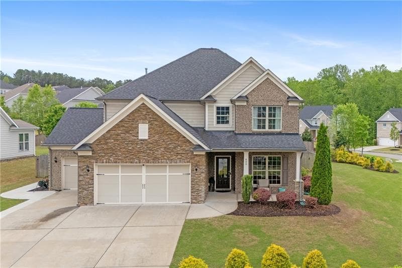 5 bedroom, 4 bathroom, 3,184 sq ft single family residence sold at 800 Ivy Crest Lane, Canton, GA 30115