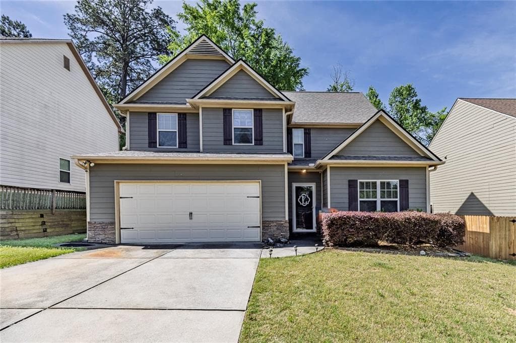 5 bedroom, 3 bathroom, 2,296 sq ft single family residence sold at 6204 Oakdale Ridge Court, Mableton, GA 30126