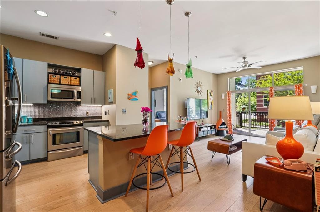 2 bedroom, 2 bathroom, 1,184 sq ft condominium sold at 2630 Talley Street 115, Decatur, GA 30030