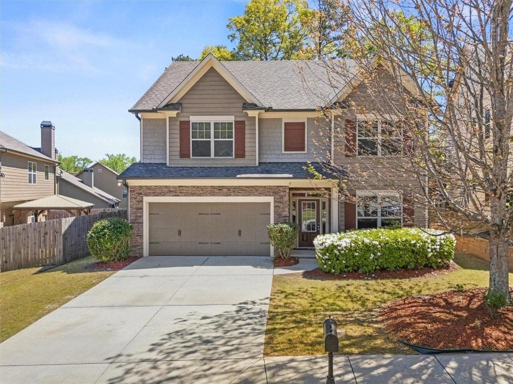 4 bedroom, 3 bathroom, 2,376 sq ft single family residence for sale at 2183 Misty Brook Court, Buford, GA 30519