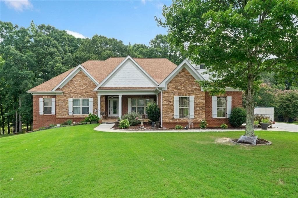 4 bedroom, 4 bathroom, 6,232 sq ft single family residence for sale at 2200 Spruce Lake Drive, Dacula, GA 30019