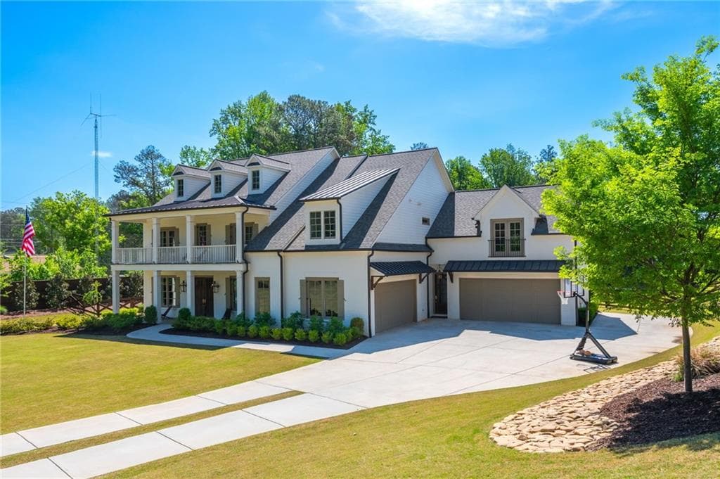 6 bedroom, 6 bathroom, 5,568 sq ft single family residence for sale at 4184 Thompson Mill Road, Buford, GA 30519