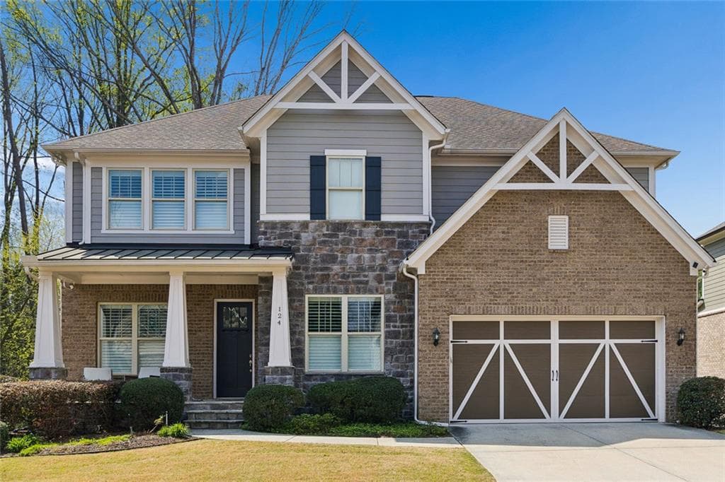 5 bedroom, 5 bathroom, 5,102 sq ft single family residence sold at 124 Austin Drive, Atlanta, GA 30328
