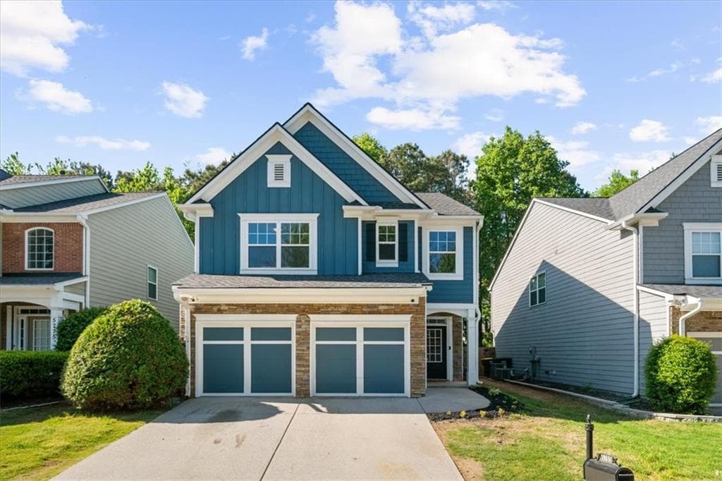 3 bedroom, 3 bathroom, 1,992 sq ft single family residence sold at 5785 Weddington Drive, Cumming, GA 30040