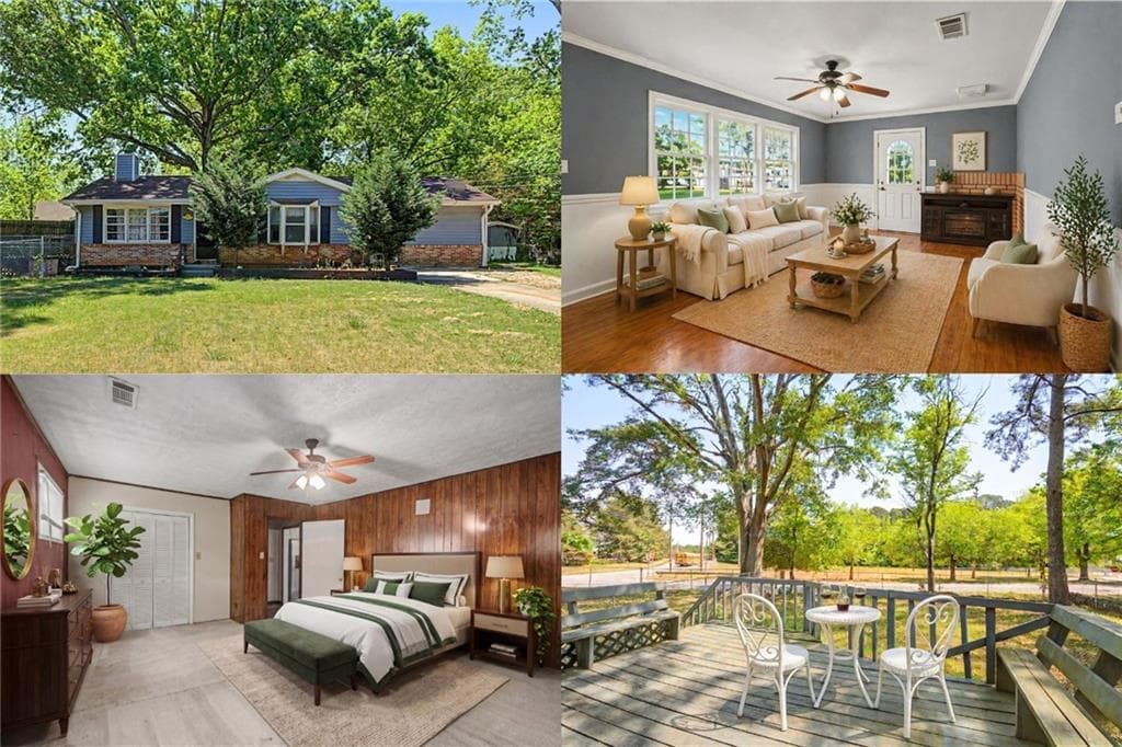 4 bedroom, 2 bathroom, 1,469 sq ft single family residence sold at 1368 W Austin Road, Decatur, GA 30032