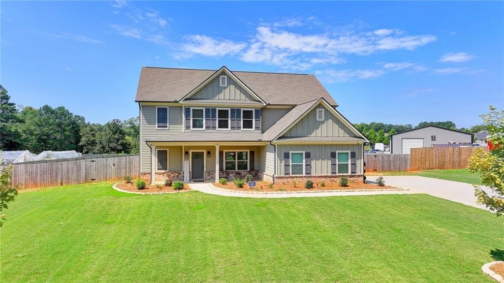 4 bedroom, 3 bathroom, 2,712 sq ft single family residence sold at 4500 Bay Creek Road, Loganville, GA 30052