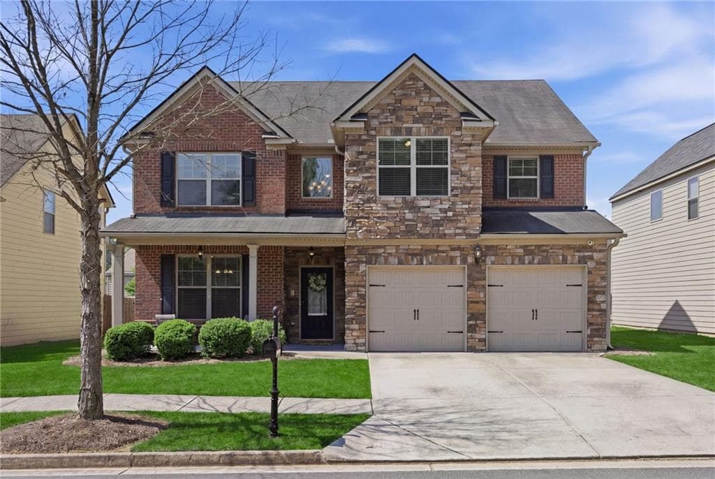 5 bedroom, 3 bathroom, 2,871 sq ft single family residence sold at 2523 Zablan Avenue, Bethlehem, GA 30620