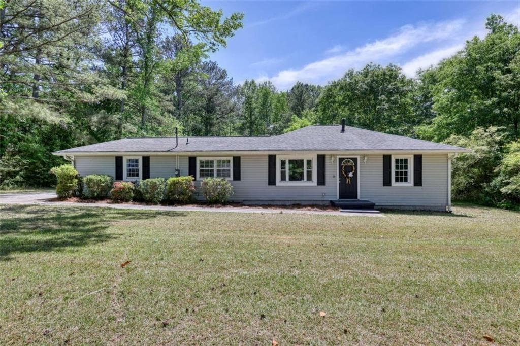 3 bedroom, 2 bathroom, 1,242 sq ft single family residence sold at 4844 Butner Road, South Fulton, GA 30349