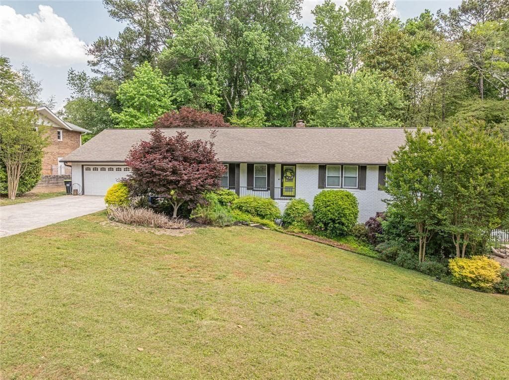 4 bedroom, 3 bathroom, 3,436 sq ft single family residence sold at 617 Brookline Drive, Marietta, GA 30067