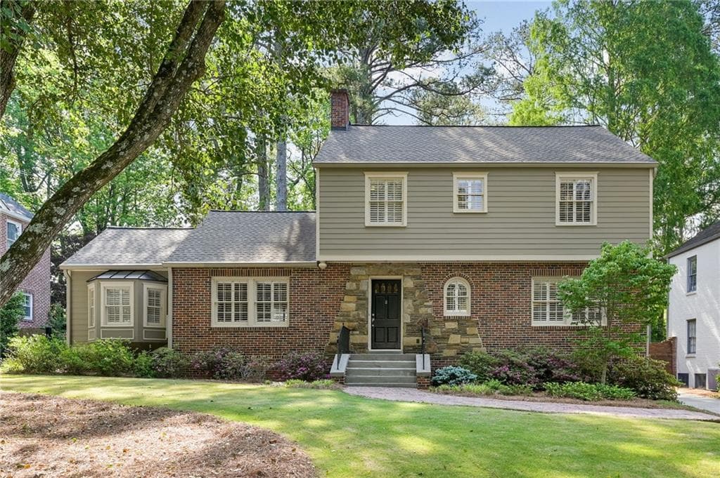 3 bedroom, 4 bathroom, 3,372 sq ft single family residence sold at 1735 Johnson Road, Atlanta, GA 30306